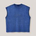 Washed Sleeve Less