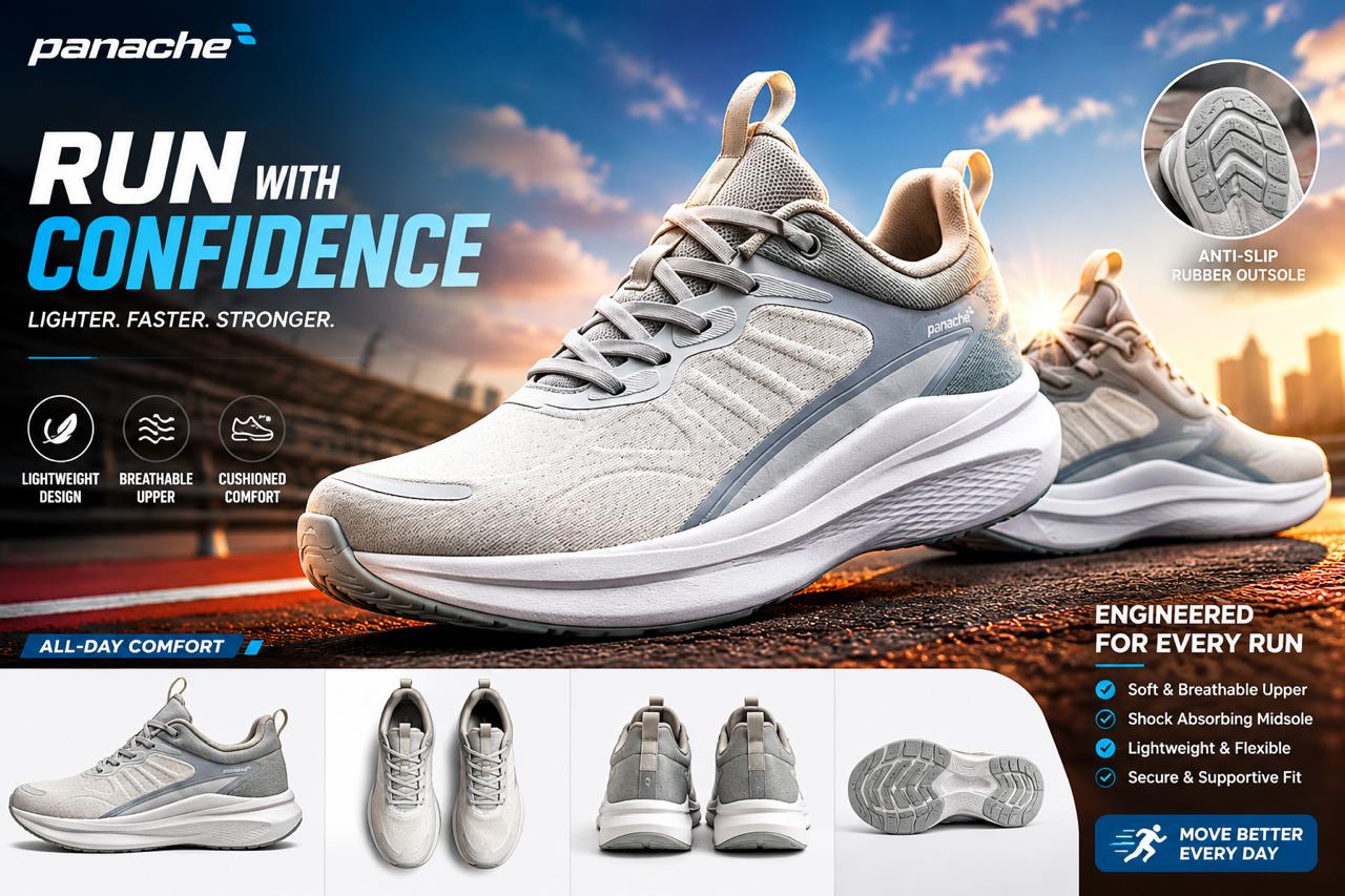 Panache Men's Running Shoe